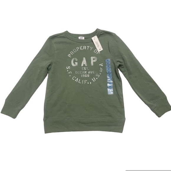 GAP Kids “Property of GAP” Crewneck Sweatshirt - Picture 5 of 7